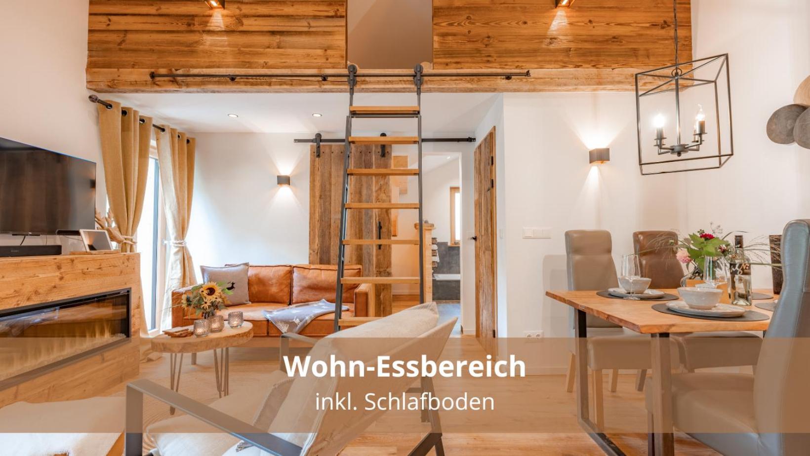 Chalet Waldhaeusl Luxurioese Ferienwohnungen Mit Sauna & Whirlpool, Kamin, Balkon Oder Terrasse Mit Bergblick 하일리겐불루트 외부 사진