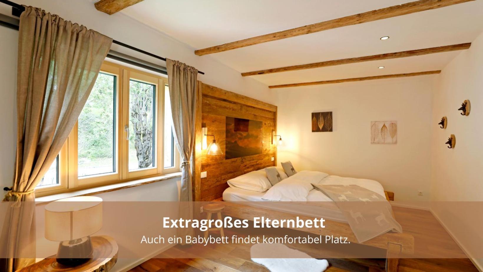 Chalet Waldhaeusl Luxurioese Ferienwohnungen Mit Sauna & Whirlpool, Kamin, Balkon Oder Terrasse Mit Bergblick 하일리겐불루트 외부 사진